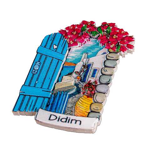 Didim Temalı Myros Yöresel Polyester Magnet - 19