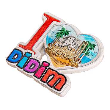 Didim Temalı Myros Yöresel Polyester Magnet - 22