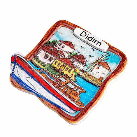 Didim Temalı Myros Yöresel Polyester Magnet - 23