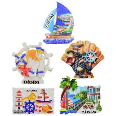 Toptan Didim Temalı Polyester Uv Baskılı Magnet - 2