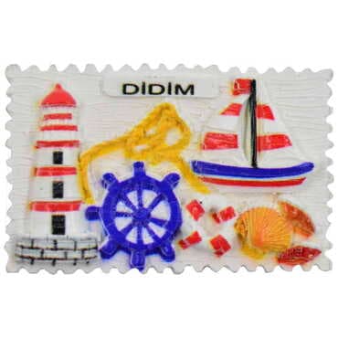 Toptan Didim Temalı Polyester Uv Baskılı Magnet - 3