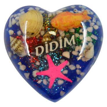 Didim Themed Transparent Polyester Photo Fridge Magnet