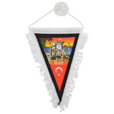 Myros - Toptan Didim Temalı Üçgen Flama 10X15 cm