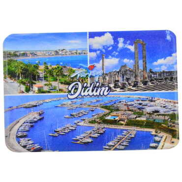 Toptan Didim Temalı Uv Baskılı Magnet 80x50 mm - 12