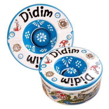 Didim Temalı Yöresel Kapaklı Büyük Küllük 115*55 Mm - 1