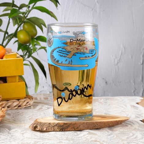 Didim Themed Beer Glass