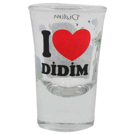 Didim Themed Custom Printed Shot Glass 45x70 mm