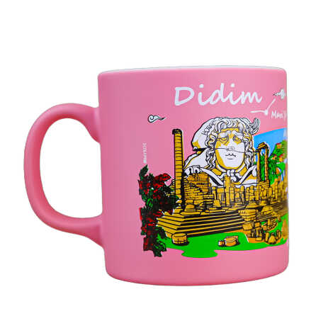 Didim Themed Customised Serigraphy Printed Ceramic Mug 82x90 mm - 5