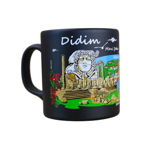Didim Themed Customised Serigraphy Printed Ceramic Mug 82x90 mm - 6