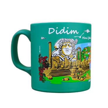 Didim Themed Customised Serigraphy Printed Ceramic Mug 82x90 mm - 8