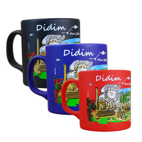 Didim Themed Customised Serigraphy Printed Ceramic Mug 82x90 mm - 3