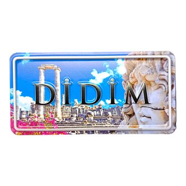 Didim Themed Embossed Pvc Oppression Fridge Magnet - Thumbnail