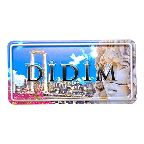 Didim Themed Embossed Pvc Oppression Fridge Magnet