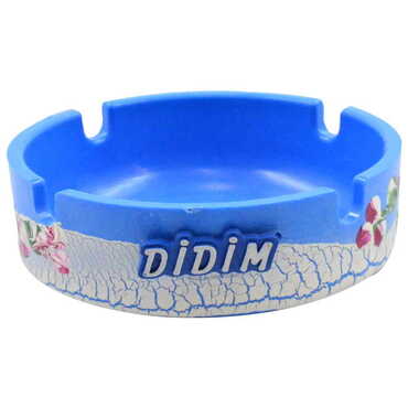 Didim Themed Marine Themed Polyester Ashtray - Thumbnail