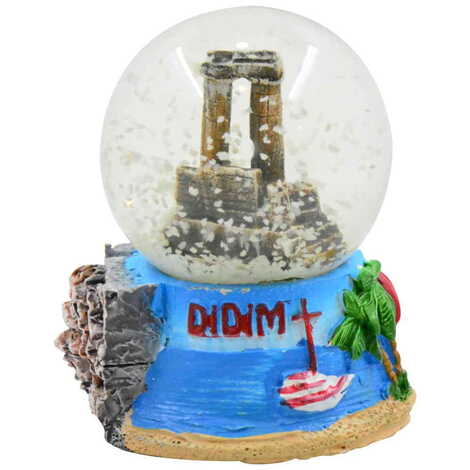 Didim Themed Polyester Snow Globe - 4