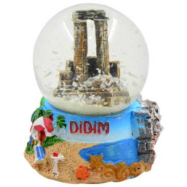 Myros - Didim Themed Polyester Snow Globe