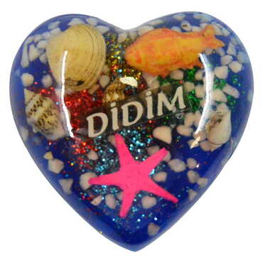 Didim Themed Transparent Polyester Photo Fridge Magnet - Thumbnail