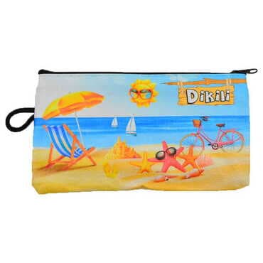 Dikili Themed Turkish Woven Wallet 183x97x8 mm - 4