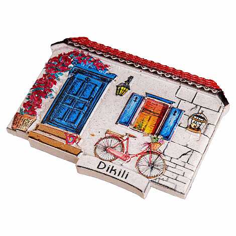 Dikili Temalı Myros Yöresel Polyester Magnet - 7