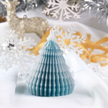 Sliced Pine Tree Candle