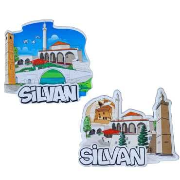 Diyarbakır Themed Myros Traditional Polyester Refrigerator Magnet - 3