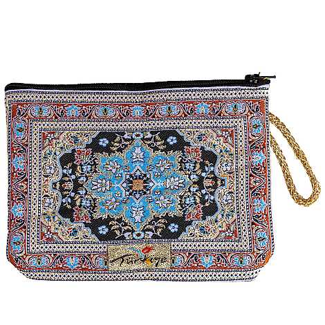 Toptan Dokuma Orta Makyaj Çantasi 125*175*35 Mm - 3