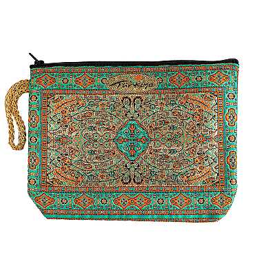 Toptan Dokuma Orta Makyaj Çantasi 125*175*35 Mm - 5