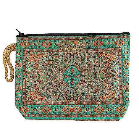 Toptan Dokuma Orta Makyaj Çantasi 125*175*35 Mm - 5