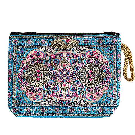 Toptan Dokuma Orta Makyaj Çantasi 125*175*35 Mm - 7