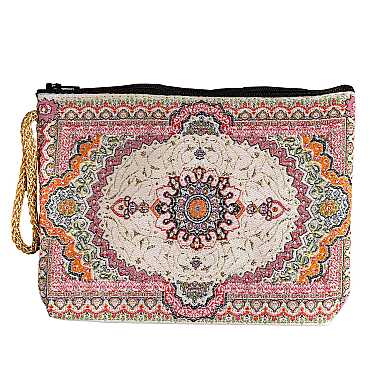 Toptan Dokuma Orta Makyaj Çantasi 125*175*35 Mm - 8