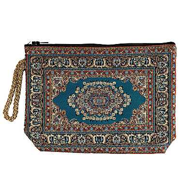Toptan Dokuma Orta Makyaj Çantasi 125*175*35 Mm - 14