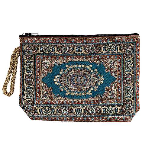 Toptan Dokuma Orta Makyaj Çantasi 125*175*35 Mm - 14