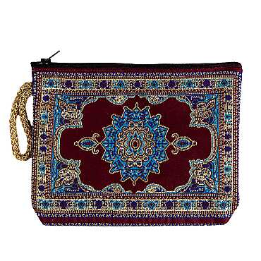 Toptan Dokuma Orta Makyaj Çantasi 125*175*35 Mm - 17