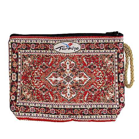 Toptan Dokuma Orta Makyaj Çantasi 125*175*35 Mm - 18