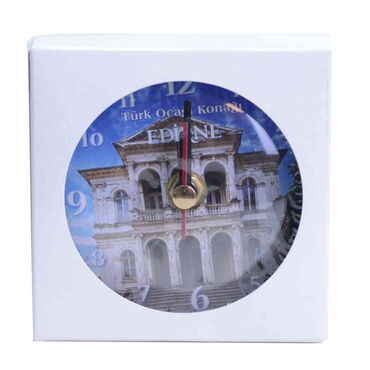 Edirne Themed Customised Fridge Magnet Clock - Thumbnail