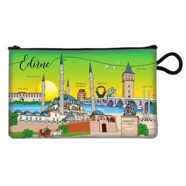 Edirne Themed Customised PVC Coin Purse 100x150 mm - Myros