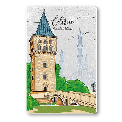 Edirne Themed Customised Stone Fridge Magnet 60x45 mm