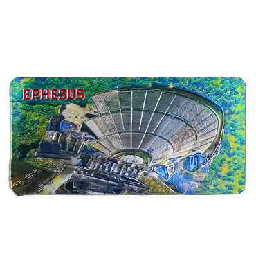 Efes Themed Metallic Refrigerator Magnet 50x100 mm - 5