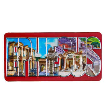 Efes Themed Metallic Refrigerator Magnet 50x100 mm - 6