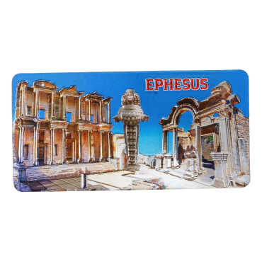 Efes Themed Metallic Refrigerator Magnet 50x100 mm - 9