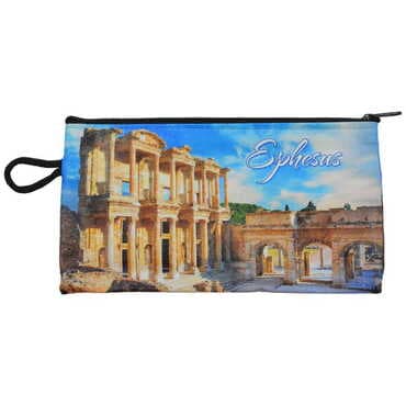 Ephesus Themed Turkish Woven Wallet 183x97x8 mm - 10