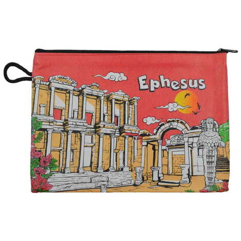 Toptan Efes Temalı Myros Cüzdan 215x155x8 mm - 7