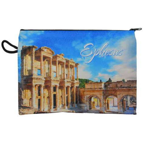 Toptan Efes Temalı Myros Cüzdan 215x155x8 mm - 9