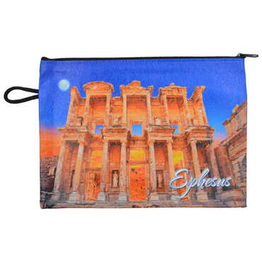 Toptan Efes Temalı Myros Cüzdan 215x155x8 mm - 12