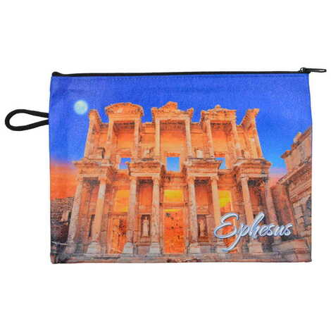 Toptan Efes Temalı Myros Cüzdan 215x155x8 mm - 12