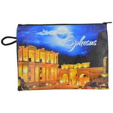 Toptan Efes Temalı Myros Cüzdan 215x155x8 mm - 5