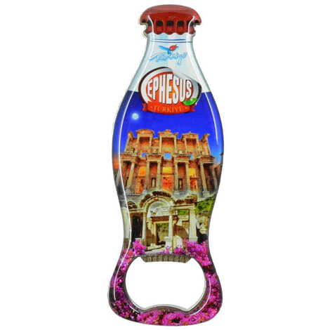 Toptan Efes Temalı Myros Metal Kola Şişesi Açacak Magnet 120x41 mm - 6