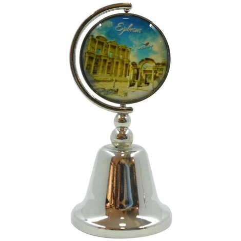 Toptan Efes Temalı Myros Metal Yuvarlak Çan 44x90 mm - 4