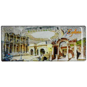 Toptan Efes Temalı Myros Panaromik Magnet 120x50 mm - 3
