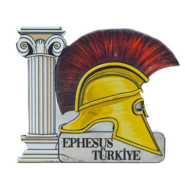 Efes Themed Myros Traditional Polyester Refrigerator Magnet - 13